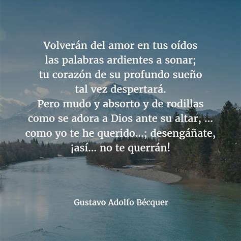 Los Mejores Poemas De Gustavo Adolfo BÉcquer 【versos】