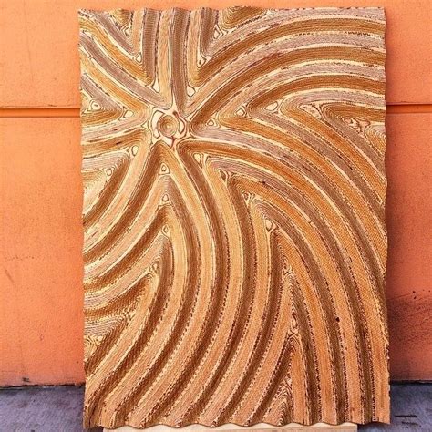 Stunning Geometric Textures Carved Into Plywood Using A Cnc Machine Geometric Textures