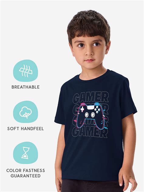 Buy Tss Originals Gamer Boys T Shirt Online