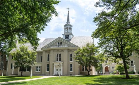 Moravian Church in Lititz, Pennsylvania Editorial Photo - Image of ...