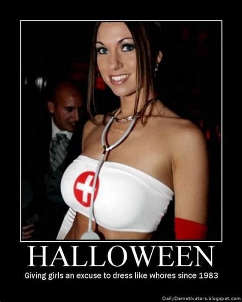 Motivational Poster Sexy Hot Halloween Demotivational Poster 4