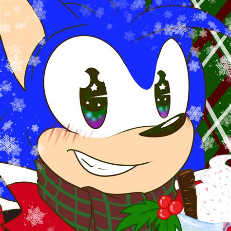 Sonic Christmas Icon [Gift] by SassyMelvin on DeviantArt