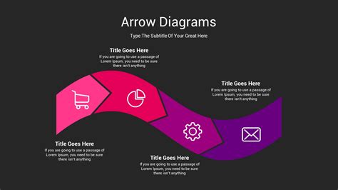 Arrow Diagrams Animated Powerpoint Presentation, Presentation Templates