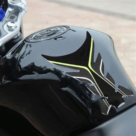 Akozon Autocollant De R Servoir Aramox Real Carbon Fiber Motorcycle