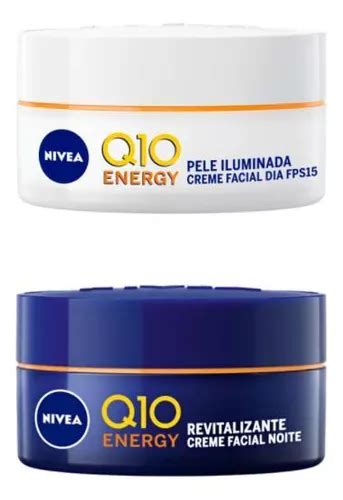 Kit Crema Facial Nivea Q Energy Noche Y Antise Ales D A Nivea Para