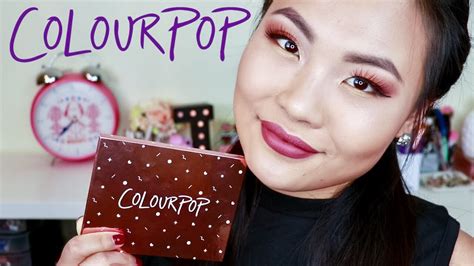 COLOURPOP I THINK I LOVE YOU PALETTE REVIEW DEMO YouTube