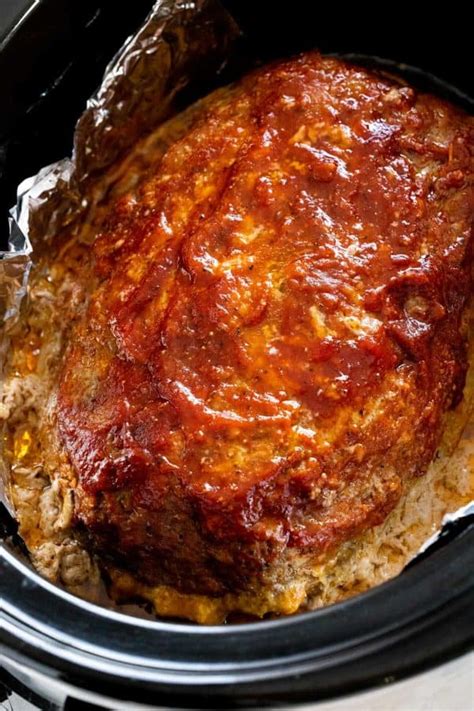 The BEST Crockpot Meatloaf Recipe Jessica Gavin