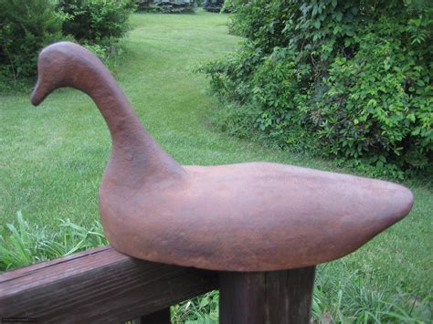 Brant Sinkbox Decoy Cast Iron Circa 1900 For Sale