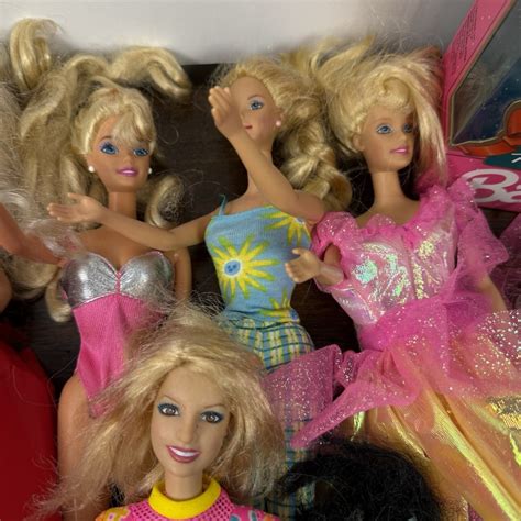 Vintage Lot Of Dressed Nude S Superstar Era Barbie Skipper Dolls