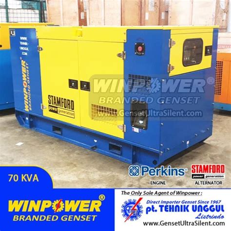 Genset Perkins Kva Silent Stamford Wp P Jual Genset Jakarta