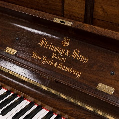 Steinway Sons Vert Upright Piano C Coach House Pianos