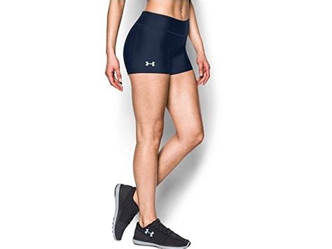 Under Armour Womens On The Court 3 Shortsmidnight Navy Black Size