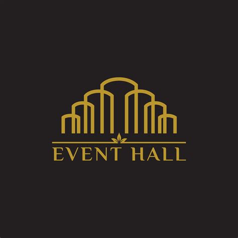 Gold Luxury Event Hall Logo Vector Art At Vecteezy