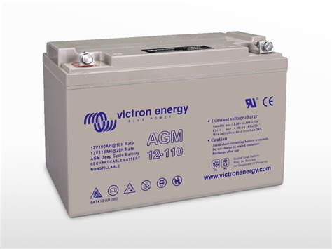 V Ah Batterie Agm D Charge Lente Victron Bat