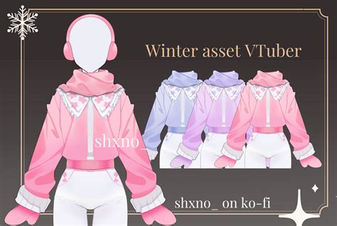 Free Winter Asset Vtuber By Shxnoo On Deviantart