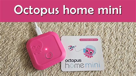 Octopus Home Mini Unboxing How To Set Up Live Energy Data Youtube