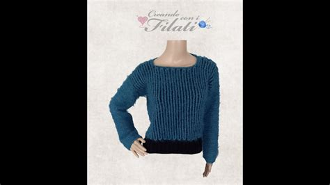 Maglia AllenCott Tutorial Uncinetto CrochetCreando Con I Filati