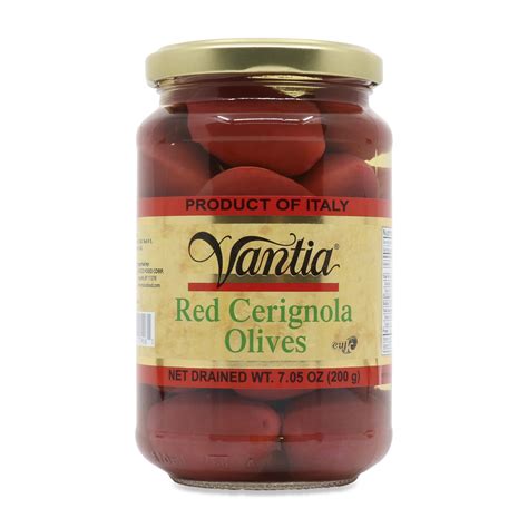 Red Cerignola Olives