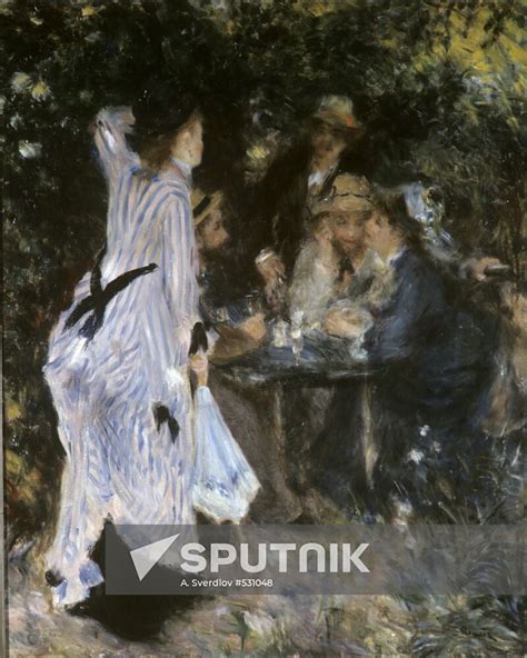 Reproduction Of In The Garden Of The Moulin De La Galette Sputnik