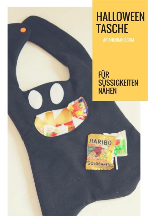 Diy Halloweentasche F R S Igkeiten N Hen Arianebrand Halloween