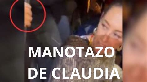 CLAUDIA SHEINBAUM DA MANOTAZO A SIMPATIZANTE QUE QUERÍA SALUDARLA YouTube