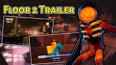 Roblox Doors Floor 2 Trailer Coming Soon Youtube