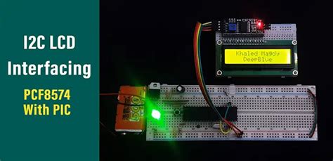 Interfacing I2C LCD 16x2 With PIC MPLAB XC8 MikroC Library