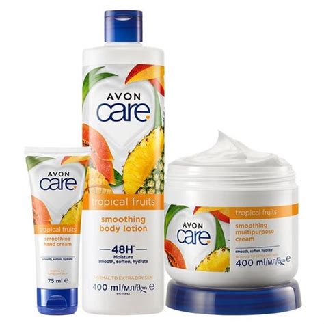 Avon Care Tropical Fruits Vo Ni Trio Za Negu Tela Eponuda