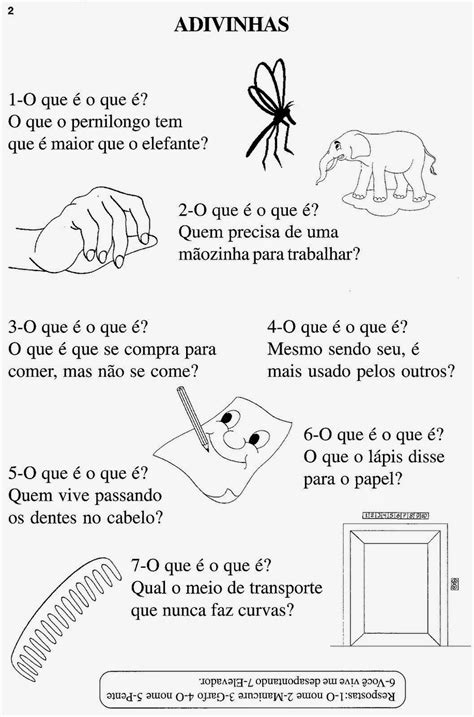 Adivinhações O Que É - Pedagogas da paz: ADIVINHAS - CHARADAS - O QUE É O QUE É?