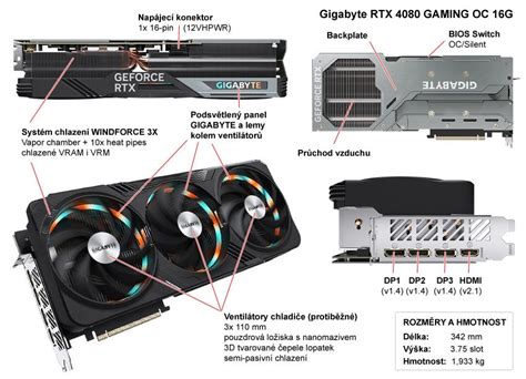 Gigabyte GeForce RTX 4080 GAMING OC 16G RECENZE A TESTY Alza Cz