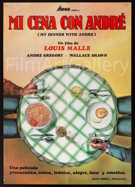 My Dinner with Andre Movie Poster 1983 19x27