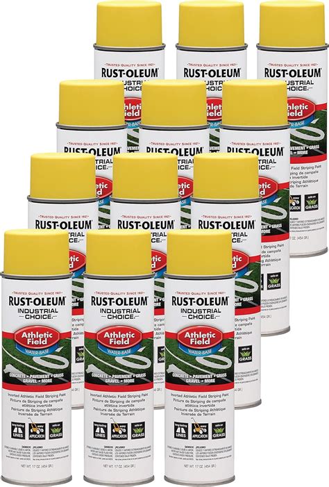 Rust Oleum 206045 12PK Industrial Choice AF1600 System Athletic Field