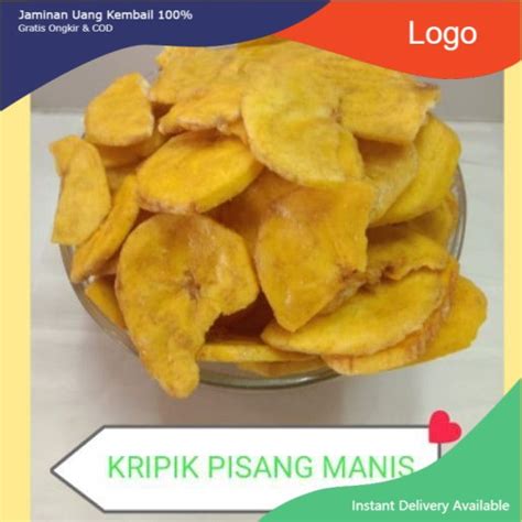 Jual Kripik Pisang Manis Kripik Pisang Tanduk Kripik Pisang Enak Gr