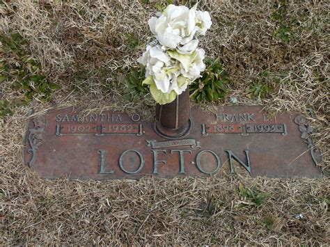 Samantha O Lofton 1902 1982 Find A Grave Memorial