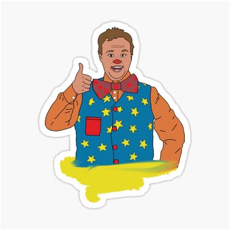 "Mr Tumble Justin Fletcher Something Special Cut Out" Sticker for Sale ...