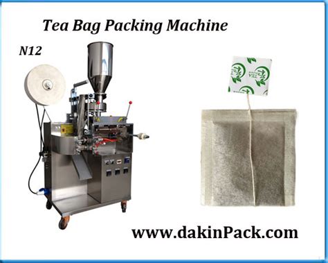 Automatic Filter Paper Tea Bag Packing Machine DakinPack