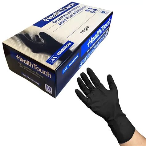 Guantes Nitrilo Color Negro Und Health Touch Clan Dent