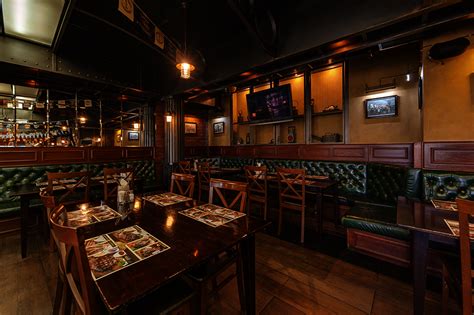 Меню паба «Пивная станция» в Москве