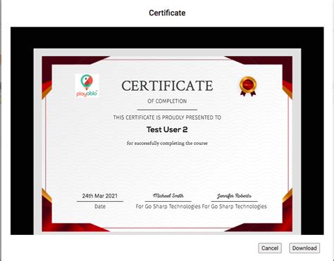 E Certificates For Courses On LMS PlayAblo S 6 Step Powerful Guide