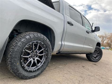 Toyota Tundra Grey Fuel Off Road Rebel 5 D680 Wheel Front