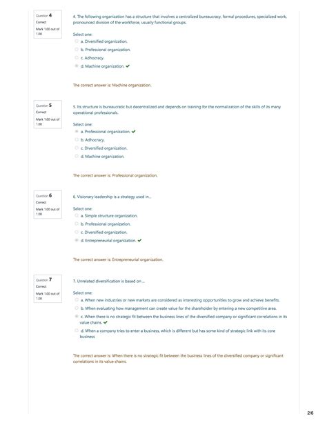 Solution Mba Section Strategic Management Module Quiz Studypool