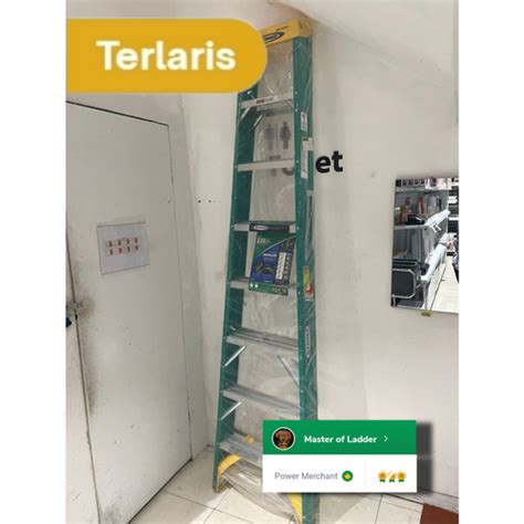 Jual Werner Tangga Fiberglass Ft Tangga Pln Double Side Mter Usa