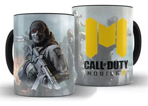 Caneca Call Of Duty Cerâmica Alça Preta Xícara Caixa MercadoLivre