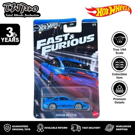 Hot Wheels Fast And Furious Porsche GT RS TWPro Shopee Philippines