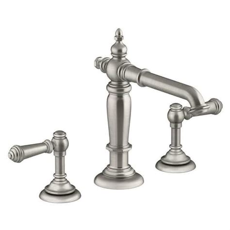 KOHLER Artifacts 8 In Widespread 2 Handle Column Design Bathroom