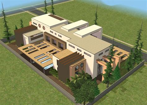 sims 2 modern house by RamboRocky on DeviantArt