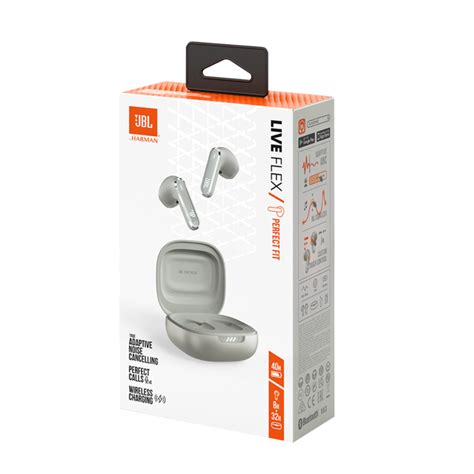 Couteurs Sans Fil Jbl Live Flex Silver