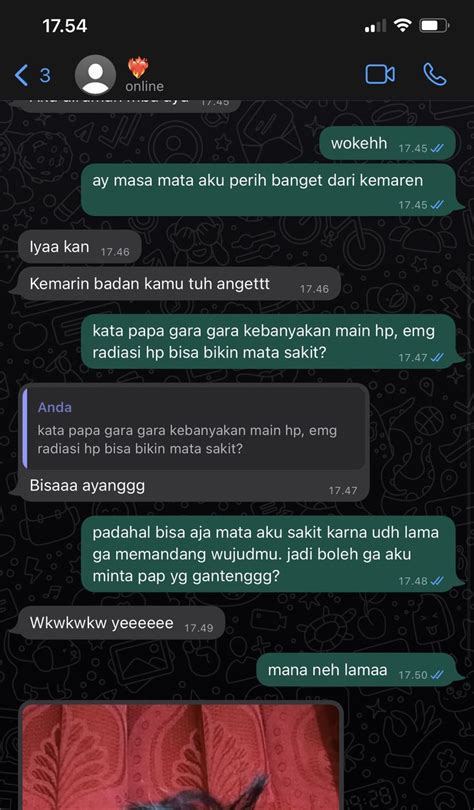 Pin Oleh Fariska Di Bbbbbb Sms Chat Wat Ide Romantis Estetika