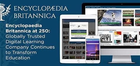 Encyclopaedia Britannica at 250 — Globally Trusted Digital Learning ...