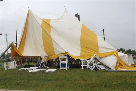 Tent collapse - Fort Frances Times